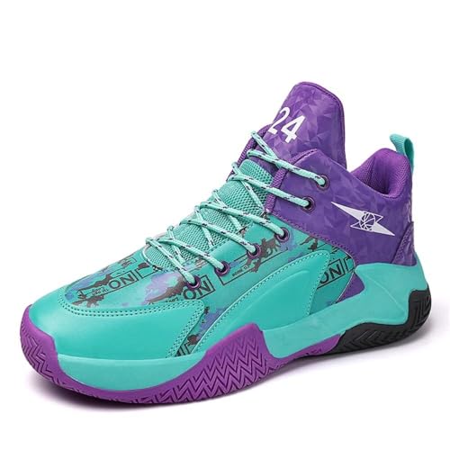 Zapatillas de baloncesto de moda for hombre con amortiguación de impactos superior