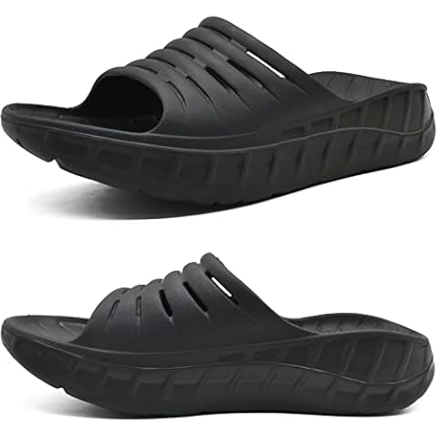 KuaiLu Men's Recovery Arch Support Sandals Cover