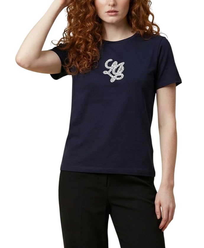 T-shirt Liu Jo femme TA6285 JS923 en coton premium chic