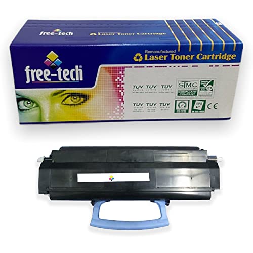 Toner noir E250A11E anti-traces pour imprimante Lexmark E250D E350DN E352
