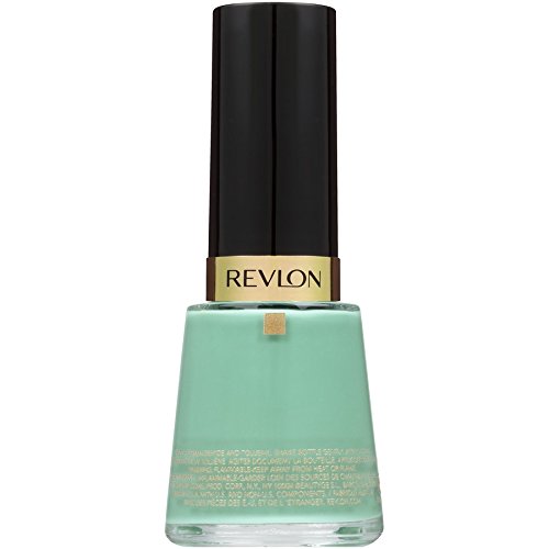 Image of REVLON Nail Enamel, Chip Resistant Nail Polish, Glossy Shine Finish, In Blue /Green, 580 Eclectic, 0.5 Fluid Ounces