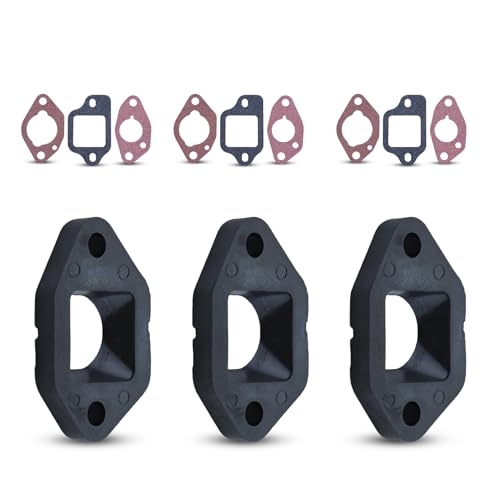 Haishine Juego de juntas de carburador, juntas para Honda GCV160 GCV160LA GCV160A GCV160LE cortacésped número de pieza de repuesto 16221-883-800 16212-ZL8-000 compatible