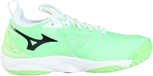 Amazon.co.jp: MIZUNO WAVE MOMENTUM 3 グリーン×ブラック×ブルー 23.5