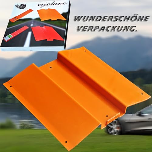 xxjolavv Kompatibel mit dem Reich Berger CWC-Gewichtsmaßstab verstärkte überharte montagefreie Hilfsrampe für Anhänger Wohnmobile Campingwagen und Karavanen zur Gewichtskontrollmessung