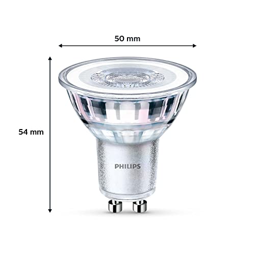 PHILIPS LED Classic GU10 Lampen 6er-Pack 35 W Reflektor LED Spots Warmweiß – Ansicht 3