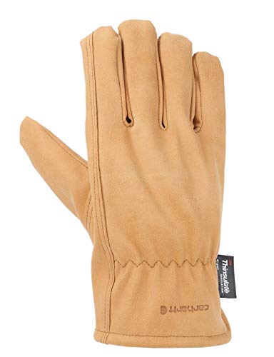 Carhartt Men's Insulated System 5 Driver Work Glove, Brown, X-Large