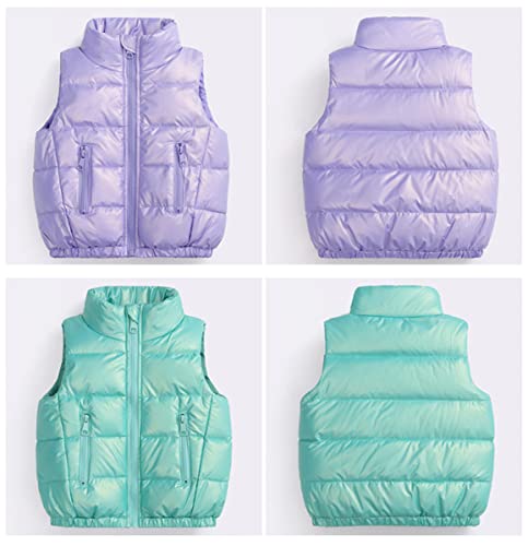 Baby Boys Girls Spring Autumn Winter Puffer Vest Lightweight Sleeveless Zipper Jacket Down Vest Coat3