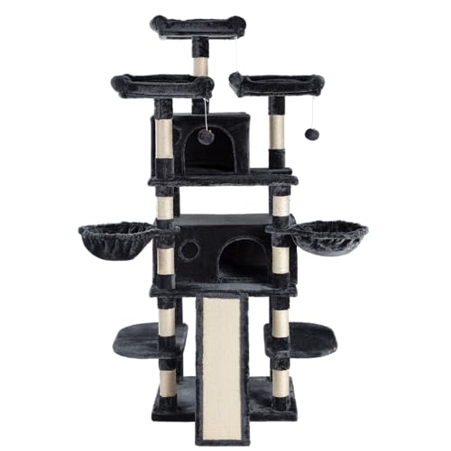 Sha Cerlin 3482 68 Inches Multi-Level Large Cat Tree thumb #8