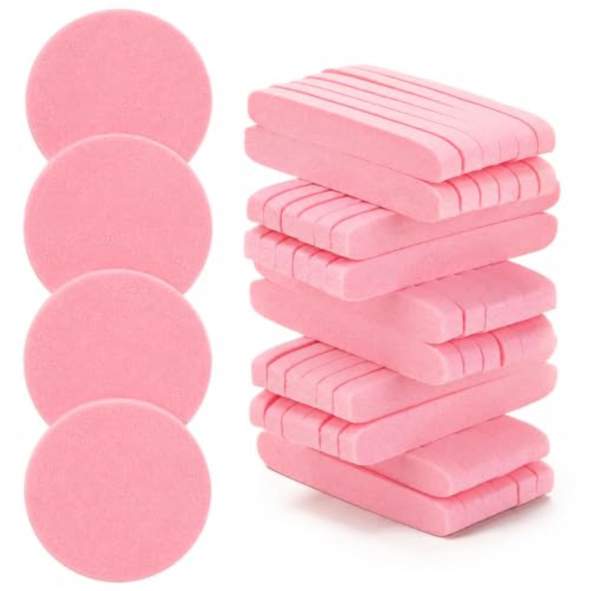 Facial Cleansing Sponges Pack of 12 for Gentle Face Washing