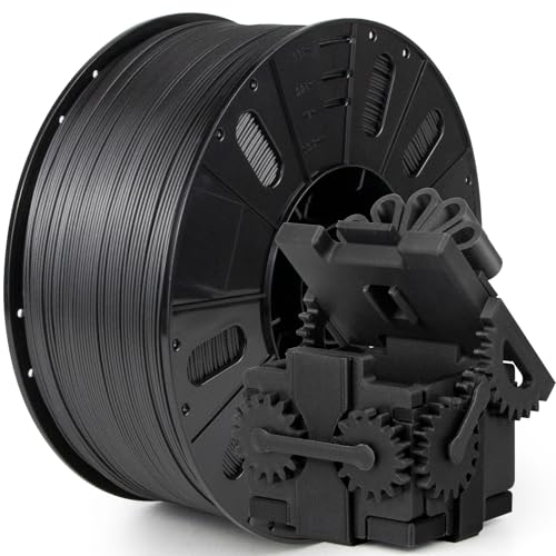 Image of IEMAI PC-CF 3D Printer Filament 1.75mm Matte Black 3KG, Carbon Fiber Reinforced Polycarbonate Superior Strength & Rigidity, Impact & High-Temperature Resistant for Industrial Parts