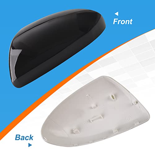Car Door Rearview Mirror Cover Cap Housing Protective Cover for Exterior Mirrors Fit for Mazda 2 Mazda 3 2010-2013(Without Signal Lamps Version) GS1E-69-1N7A-87 69-1N7A(Gray Left Driver Side) by CZShiYue - Used condition - Image 5