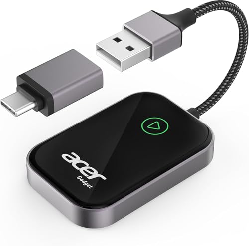 Image of Acer Gadget CarPlay Wireless Adapter for Apple - iPhone Wireless Apple CarPlay Wireless Adapter
