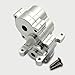 for 1/16 Traxxas Mini E-Revo Summit Slash 7091 Silver Aluminum Center Gearbox