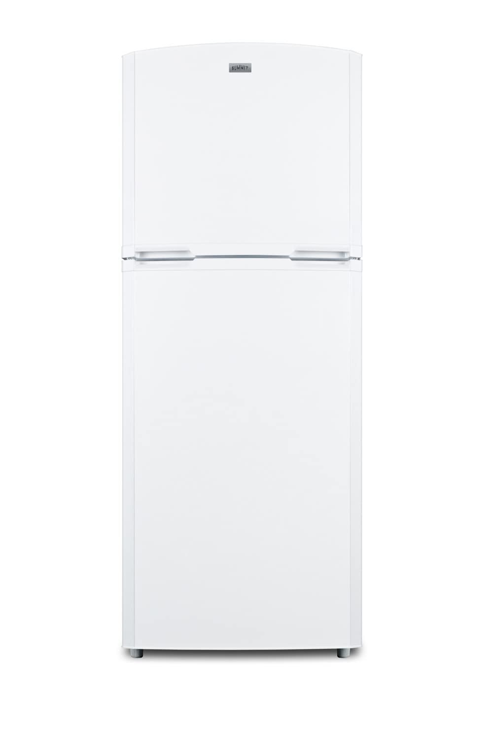 Summit Appliance FF1427WIM Counter Depth 26" Wide 12.9 Cu.Ft. Frost-Free Top Mount Refrigerator-Freezer in White Exterior with Factory Installed Icemaker and Frost-Free Operation on Fridge.com