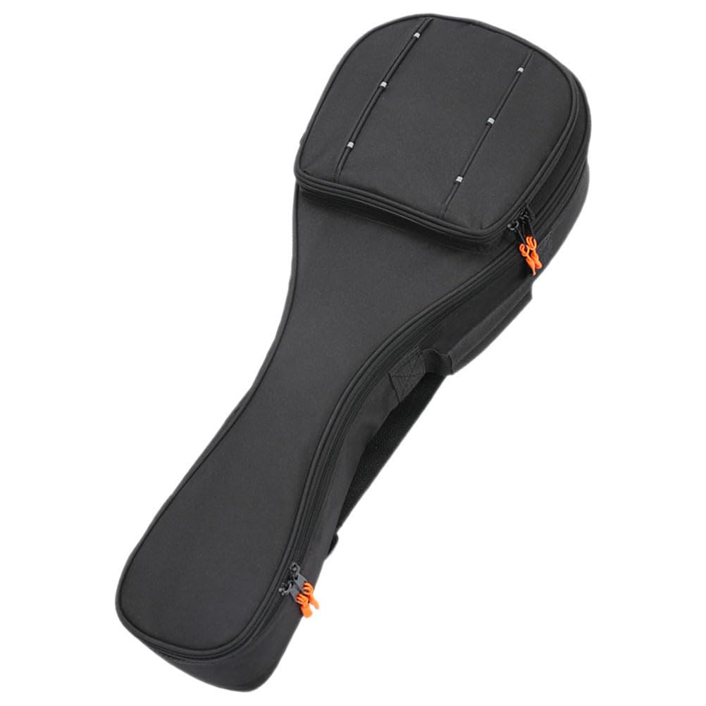 TOYANDONA Housse De Mandoline Résistante À L'Eau Avec Compartiments Multiples Sac À Dos Et Bandoulière Confortable Protection Renforcée Pour Instrument De Musique Portable