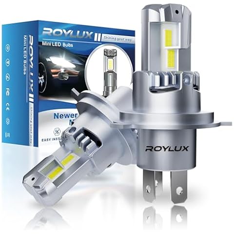 ROYLUX H4 LED Bulbs 16000LM Cover