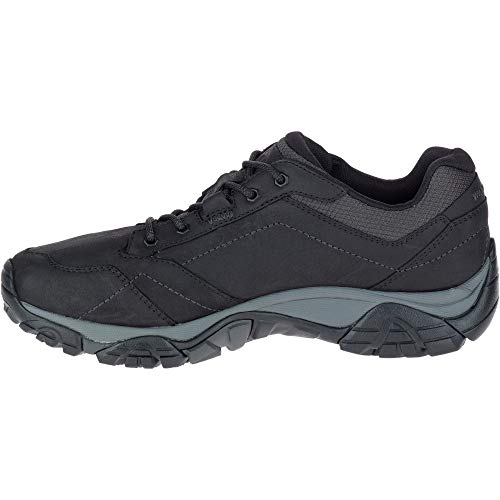 Image of Merrell Men's Moab Adventure Lace Hiking Shoe, Black, 12 M US