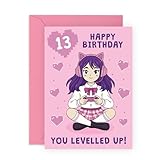 livre pour 13 ans fille Dimensions : cette carte de célébration mesure 120 x 170 mm et est livrée avec une enveloppe de 125 x 175 mm, scellée dans un sac en plastique recyclable