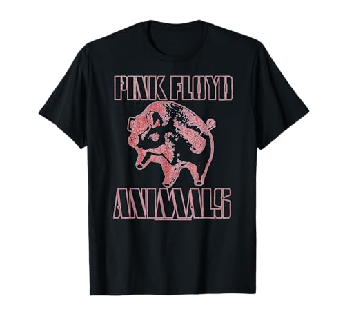 Oficial Pink Floyd Animals Rock Progresivo Band Música Camiseta