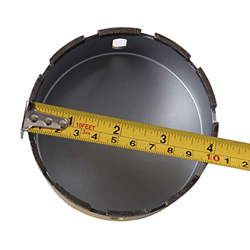 Diamond 4 Inch Concrete Hole Saw Masonry Core Drill Bit Heavy Duty For Brick, Cinder Block Standard Shank Drilling Holesaw Tool #TOP1