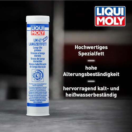 LIQUI MOLY LM 47 Langzeitfett + MoS2 | 400 g | Lithium Fett | Art.-Nr.: 3520