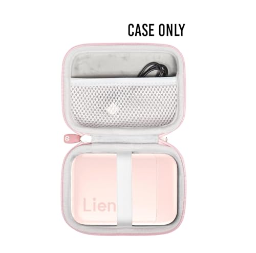 Image of GETGEAR mini Photo Printer Case fits for Kodak Step Instant Smartphone Photo Printer, FUJIFILM Instax Mini Link 2, Liene 2x3 inch (Rose Gold)