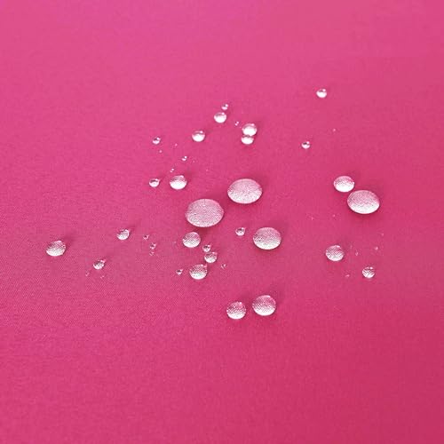 Image of FOLINS&HOME 2 Pack Fuchsia 6ft Fitted Spandex Water Resistant Tablecloth | Washable Elastic Rectangle Table Cover for 6 Foot Folding Tables, Stretch Table Cloth for Weddings, Banquets, Parties (2 Pcs)