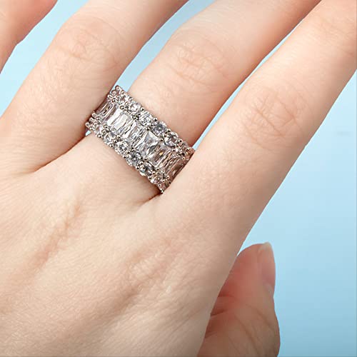 Anillo de plata de compromiso para brillar en tu fiesta 5