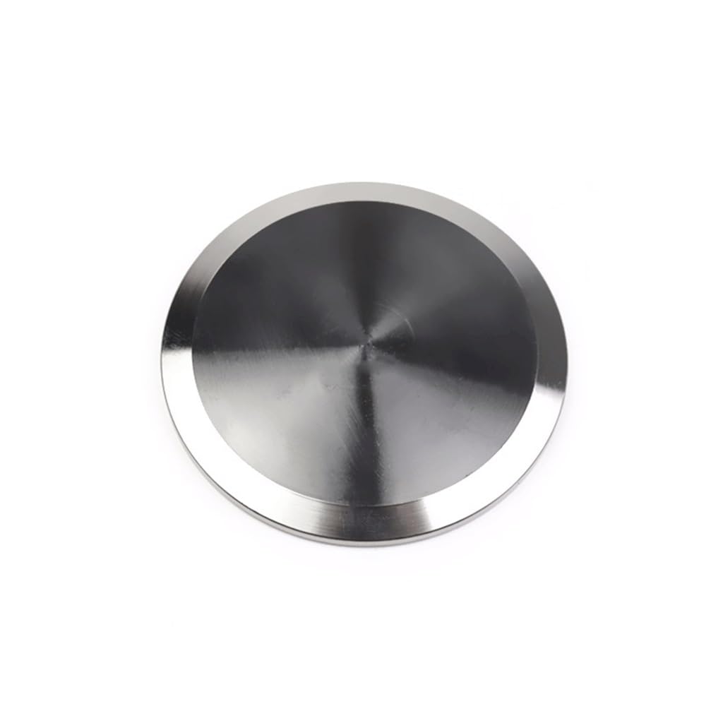 Acvacv One Color Tri Clamp Sus 304 Stainless Sanitary Tri-Clamp Tc Blind Cover End Cap, For Home Plumbing Pipes Fittings(Ferrule 25.4Mm)