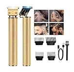 Hair Clippers Men, T-Blade Shavers for Men Electric Beard Trimmer Mens Cordless Hair Clipper USB Rechargeable Grooming