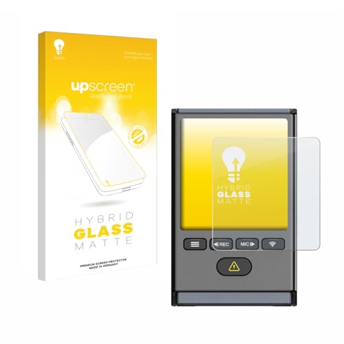 upscreen Matte Screen Protector Glass Film Compatible with VIOFO A119 Mini 2 - Anti-Glare, Anti-Fingerprint, 9H Glass Protection