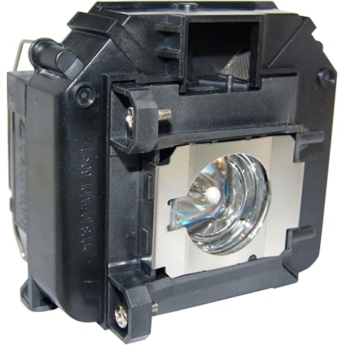 Lámpara y carcasa original Jaspertronics para proyector Epson H388A miniatura 3