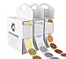 ChromaLabel Metallic Color-Code Dot Label Kit | Assorted Gold, Silver, Bronze | 1,000/Dispenser Box (3/4 inch)