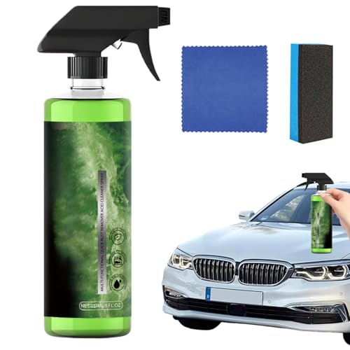 Générique Convertisseur De Rouille - 237ml Protection De La Peinture,Spray Nettoyant Rouille Automobile,pour Véhicules Berline Pick-up Remorque Camping-Car