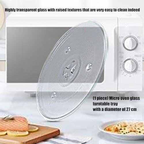 Plateau en verre micro-ondes 27cm : résolvez les problèmes de rotation