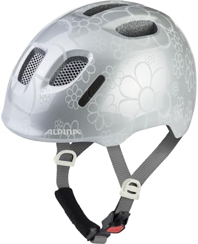 ALPINA Ximo 2 - Leichter, Sicherer und Bruchfester Fahrradhelm, mit optionalen LED-Licht, Für Kinder