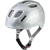 ALPINA Ximo 2 Kinderfahrradhelm, Silver Flower Gloss, 45-49 cm