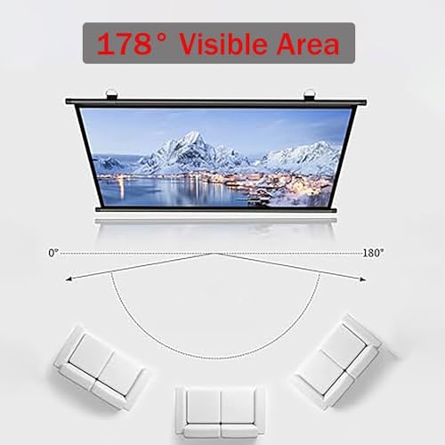 Pantalla Manual para Proyector 72" 16:9 miniatura 4