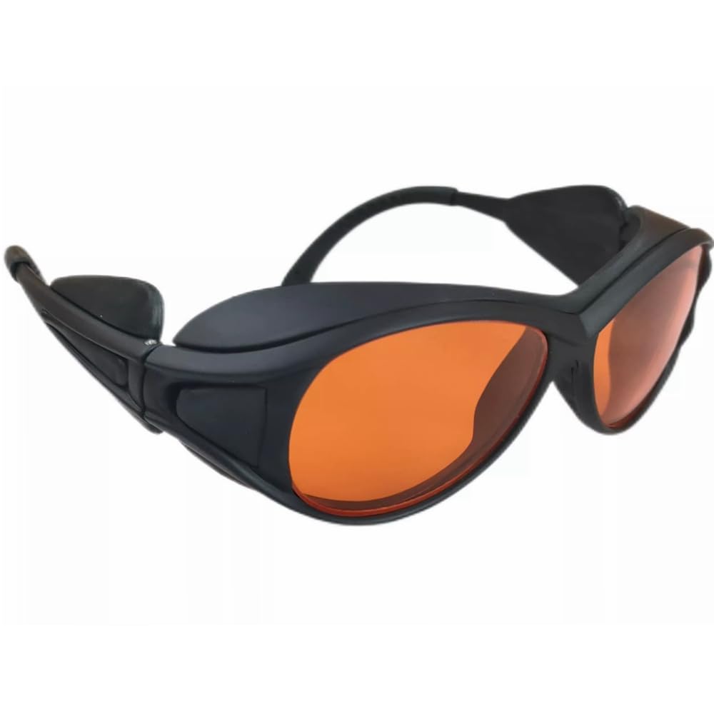 Lunettes de sécurité EP-3-2 190-540 nm OD7+ à large spectre d'absorption continue Lunettes de protection laser