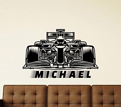 Vinilo decorativo personalizado Fórmula 1 para pared