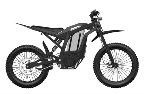 Freego Electric Dirt Bike for Adults,60V/30Ah Battery,6000W Peak Mid-Drive Motor, Max Speed 45 MPH,19″/17″ Tires, N4 Electric Motorbike Motorcycle for Teens,4-Piston Hydraulic Brakes Dual Suspension