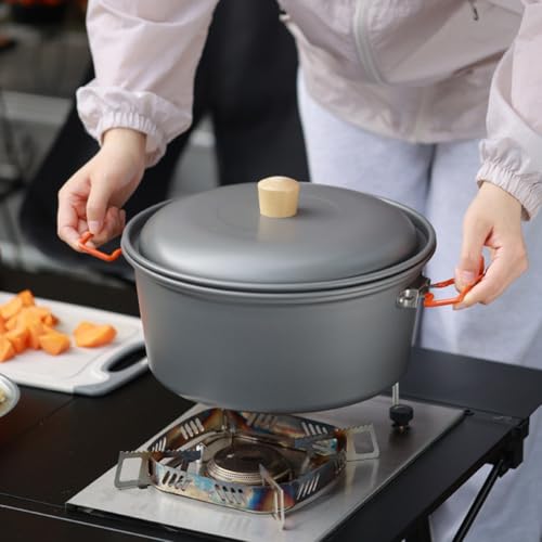 Pot à ragoût portable de camping pour retrouver le goût authentique du feu