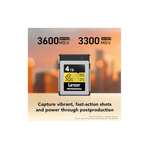 Image of Lexar Gold Series Professional CFexpress 4.0 Type-B - 4TB, Card