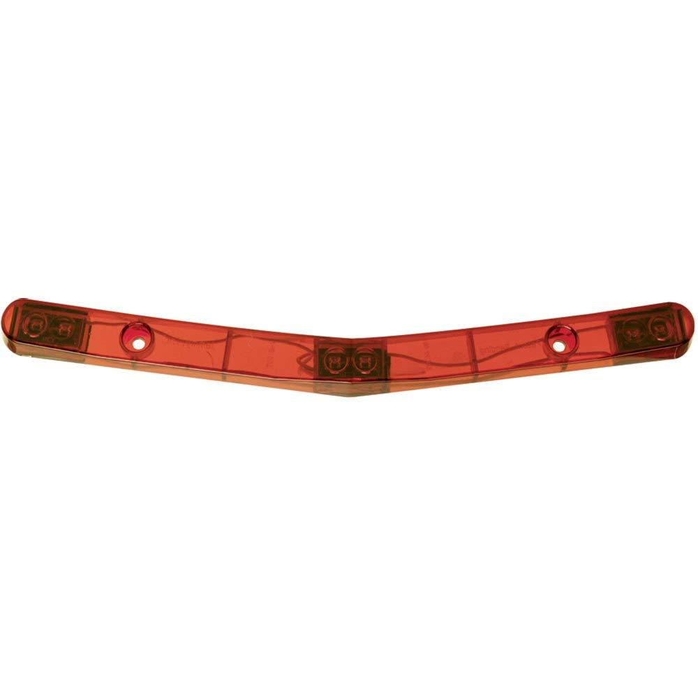 Feu LED remorque rouge coudé pour supprimer les risques de chocs sur châssis - 2