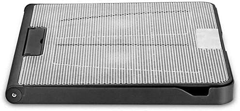Base enfriadora para laptop con 6 ventiladores ajustable miniatura 6