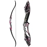 Longueur de l'arc: env. 142 cm / 56 pouces, poids à la traction: 30lbs-40lbs