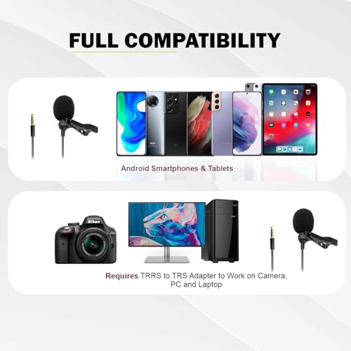 Humble 1.5m Clip-On Lapel Microphone 3.5mm - Image 6