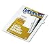 Kleer-Fax 90000 Series Legal Exhibit Index Dividers, Side Tab, Printed "8", 25/Pack, Case of 2 Packs