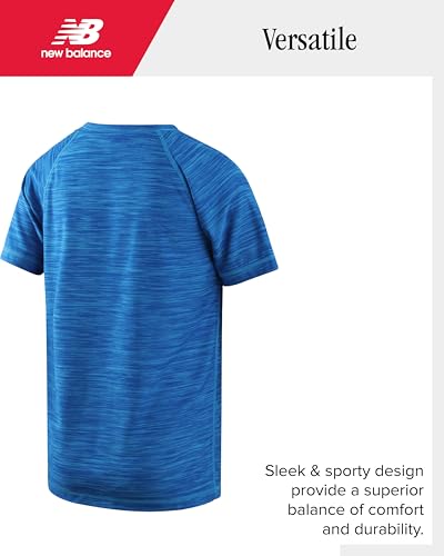 New Balance Boys' Short Sleeve Crewneck T-Shirt