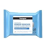 Neutrogena Fragrance-Free Makeup Remover Wipes, Daily Facial Cleanser Towelettes, Gently Removes Oil & Makeup, Alcohol-Free Makeup Wipes, 25 ct